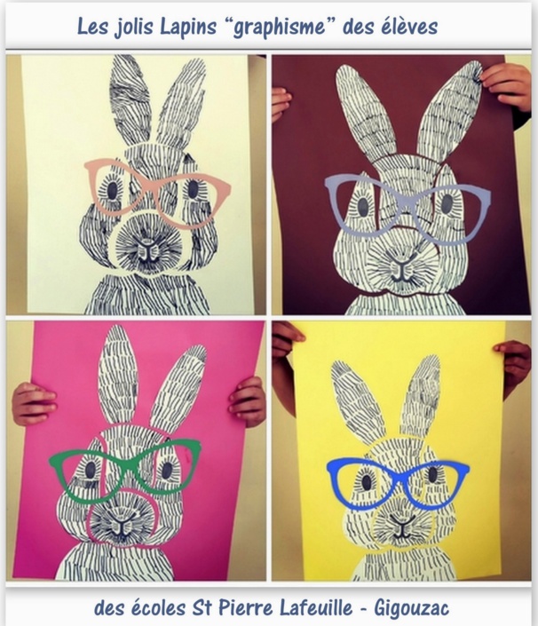 Dessiner un lapin graphisme, modèles et gabarits Dessiner un lapin graphisme, modèles et gabarits