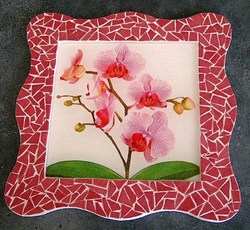 Faire un dessous de plat en résine et mosaïque Faire un dessous de plat en résine et mosaïque