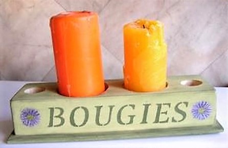 Fabrication d'un porte bougies en bois ! Fabrication d'un porte bougies en bois !