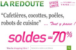 Le plaisir des soldes sans stress, c'est La Redoute ! Le plaisir des soldes sans stress, c'est La Redoute !