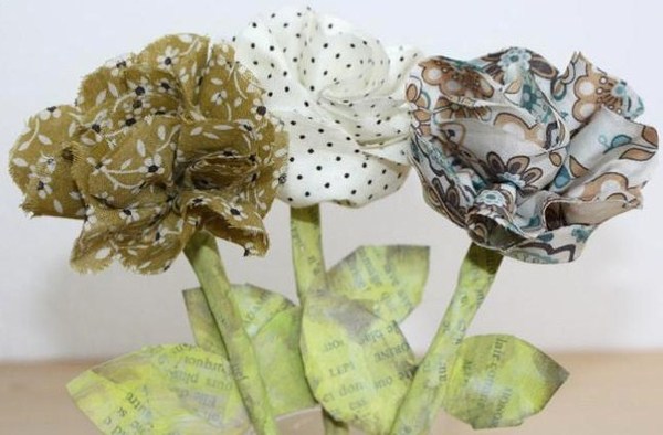 Faire de jolies fleurs à base de récup ! Faire de jolies fleurs à base de récup !
