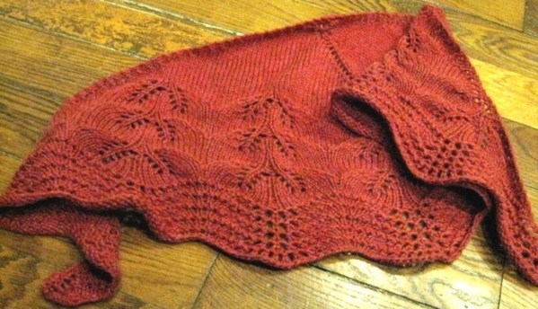 apprendre a tricoter un chale