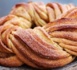 Couronne tressée à la cannelle