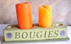 Fabrication d'un porte bougies en bois !