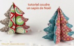 Faire un sapin de Noël en tissu, les tutos