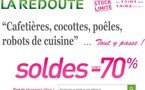 Le plaisir des soldes sans stress, c'est La Redoute !