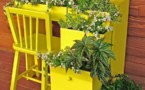 Recyclez vos vieux meubles au jardin