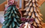 Faire un sapin de Noël en papier, idées décos Noël !
