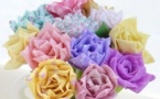 Faire de faux bouquets en tissu, des modèles