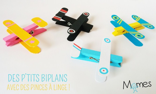 Fabriquer de petits avions avec de la récup, les tutos