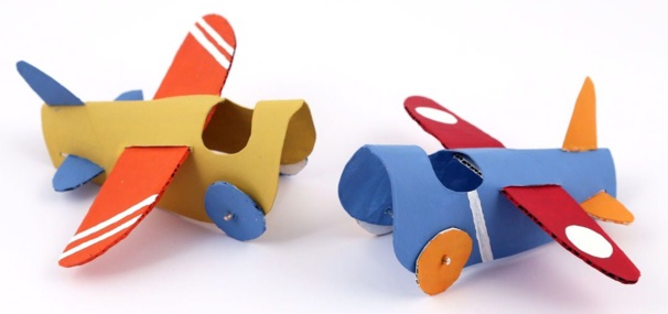 Fabriquer de petits avions avec de la récup, les tutos