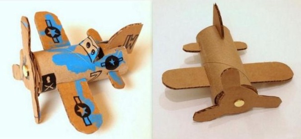 Fabriquer de petits avions avec de la récup, les tutos