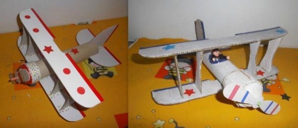Fabriquer de petits avions avec de la récup, les tutos