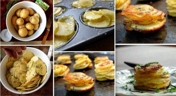 Recettes faciles de pommes de terre au four
