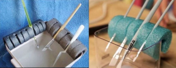 Astuces peinture et pinceaux
