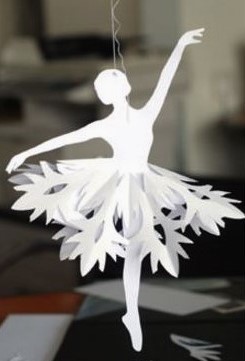 Faire une ballerine en papier, tutoriel