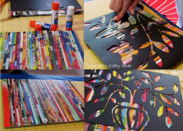 Recycler ses vieux magazines en Art Magazine