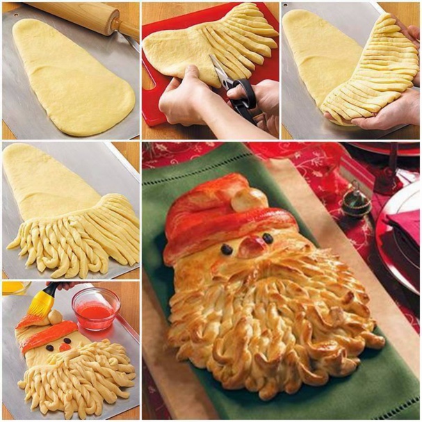 Recette brioche Père Noël