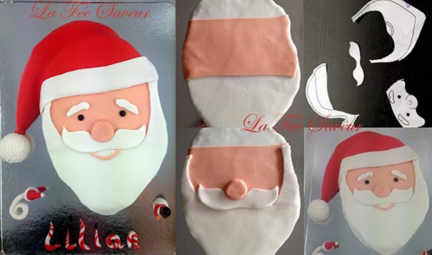 Recettes gâteaux Père Noël Recettes gâteaux Père Noël