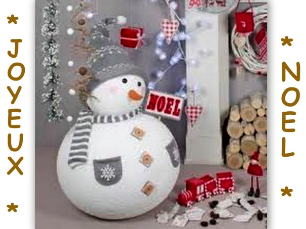 Faire des personnages de Noël en boules polystyrène