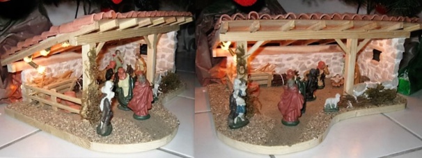 Faire une crèche de Noël, des modèles, des tutos