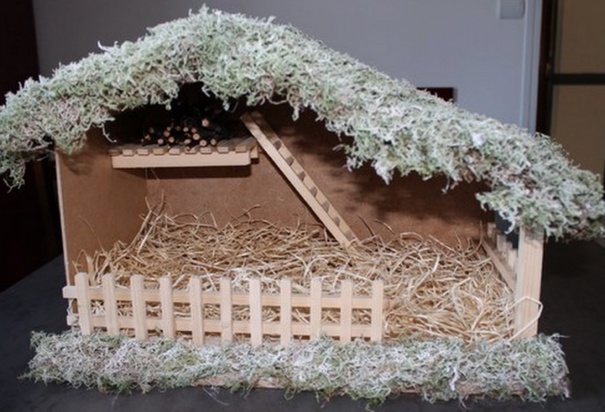 Faire une crèche de Noël, des modèles, des tutos