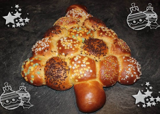 Faire une brioche de Noël originale