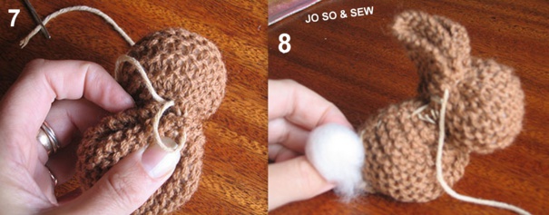 Tricoter un lapin doudou laine, tuto vidéo et tuto images Tricoter un lapin doudou laine, tuto vidéo et tuto images