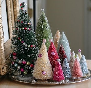 Astuce pour faire de petits sapins de Noël