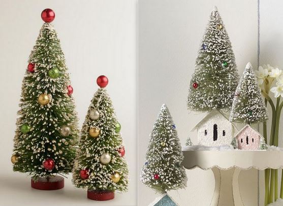 Astuce pour faire de petits sapins de Noël