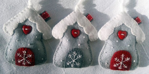 Modèles décorations Noël en feutrine