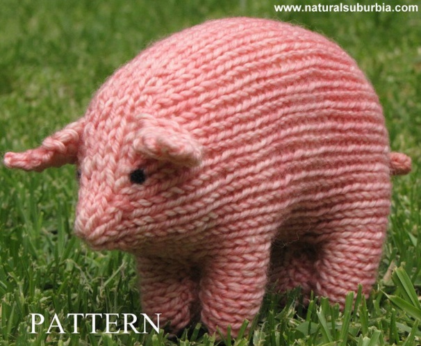 Doudous animaux laine tricotée
