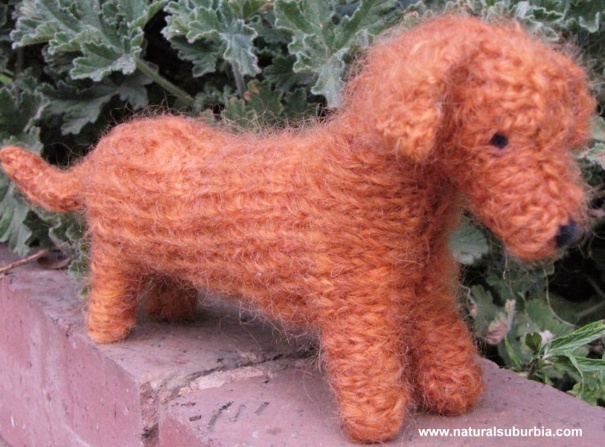 Doudous animaux laine tricotée
