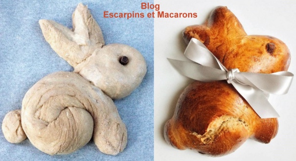 Recettes brioches lapins de Pâques