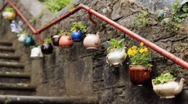 Recycler sa vaisselle au jardin