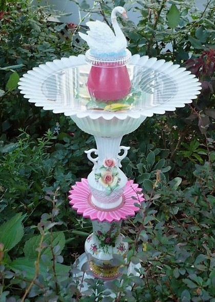 Recycler sa vaisselle au jardin