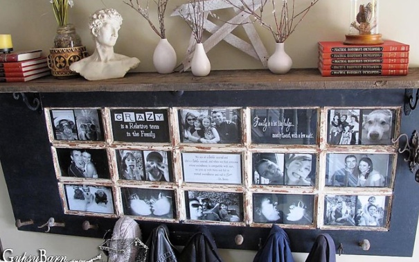 Cadres photos originaux faits avec de la récup Cadres photos originaux faits avec de la récup