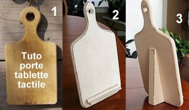 Tuto faire un support ou porte tablette tactile