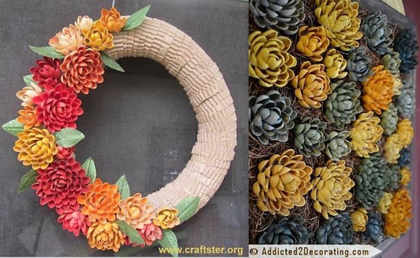 Idées créations en coques de pistaches Idées créations en coques de pistaches