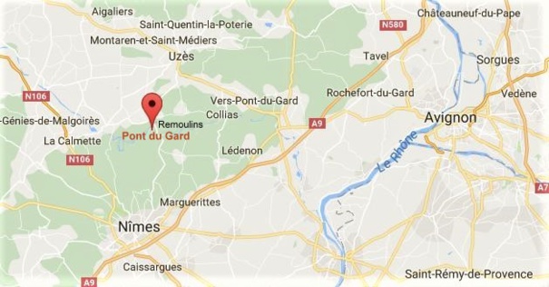 Promenade en canoë au Pont du Gard Promenade en canoë au Pont du Gard