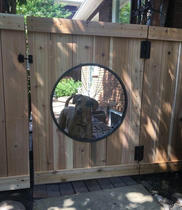 Idées recycler des roues de vélo Idées recycler des roues de vélo