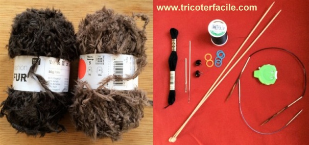 Tricoter un ours peluche, modèles et tuto