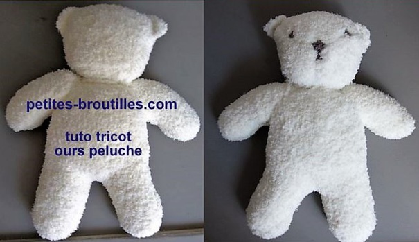 Tricoter un ours peluche, modèles et tuto Tricoter un ours peluche, modèles et tuto