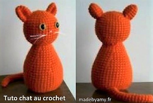 Tutos faire un chat boule au crochet, des modèles