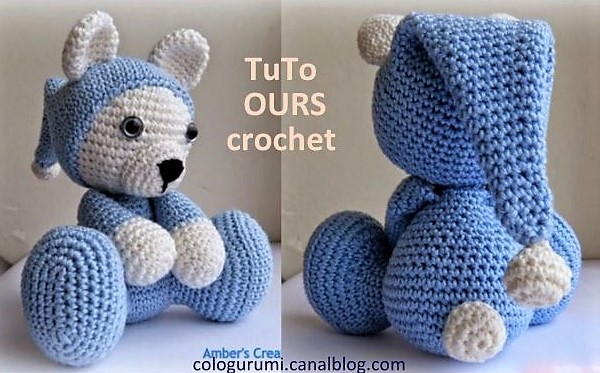 Tutoriels ours au crochet