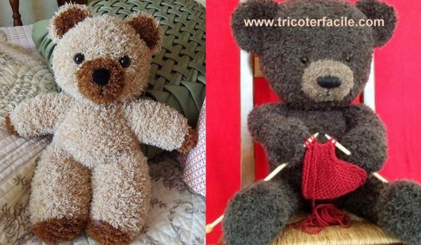 Tutoriels ours au crochet