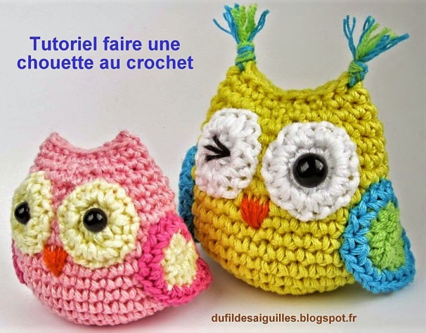 Tutoriels Chouette au crochet