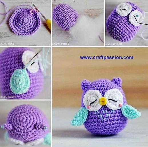 Tutoriels Chouette au crochet