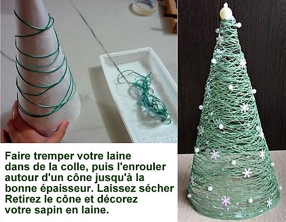 Petits sapins de Noël originaux