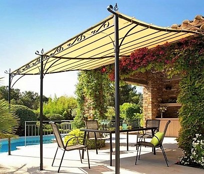 Tonnelles et pergolas de jardin